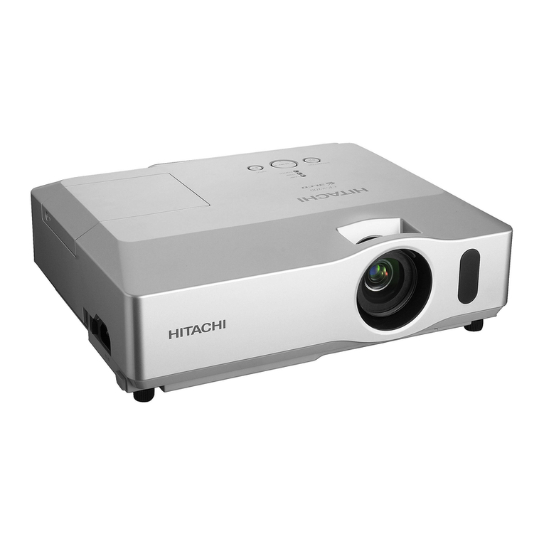 Hitachi CP-X201 Technical Document