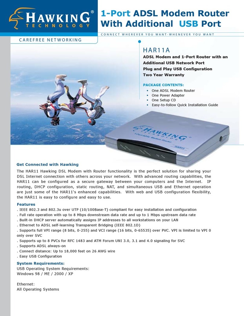 Hawking HAR11A User manual