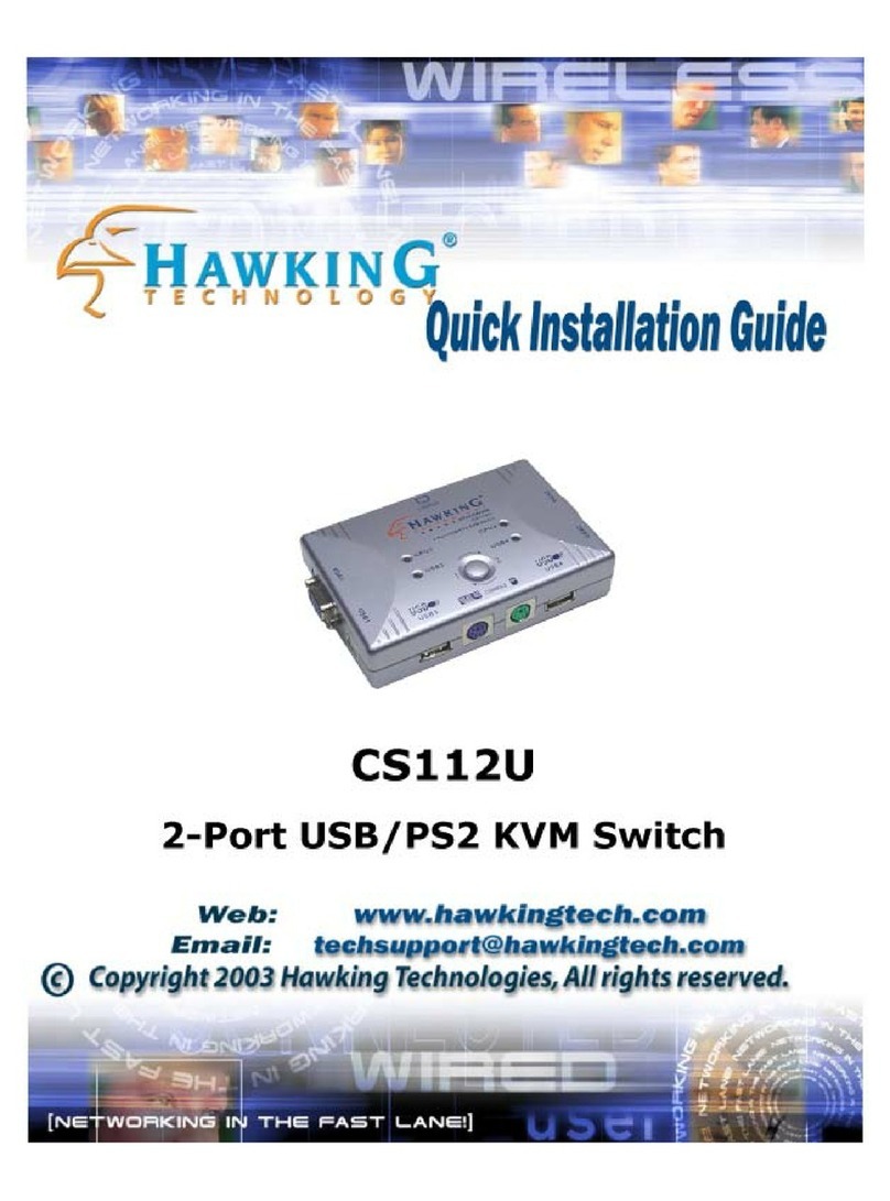 Hawking CS112U User manual