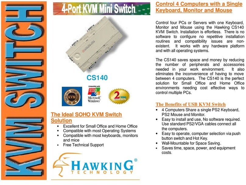 Hawking CS140 User manual
