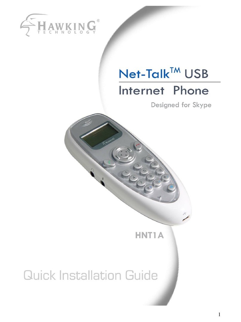 Hawking Net-Talk HNT1A User manual