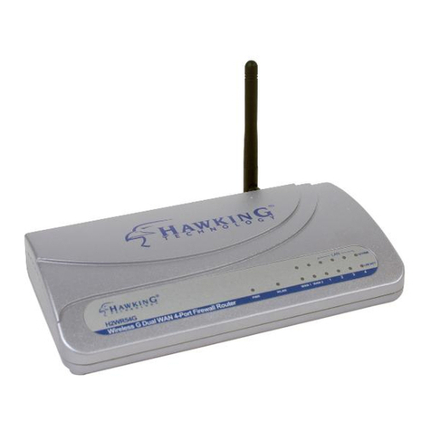 Hawking H2WR54G User manual