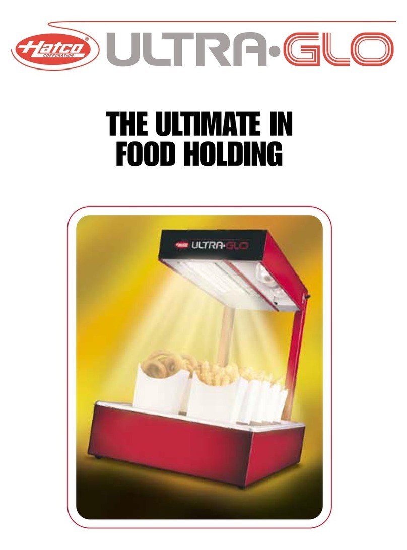 Hatco UGA-18 User manual