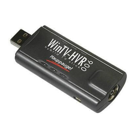 Hauppauge WinTV-HVR-900 MCE-Kit User manual