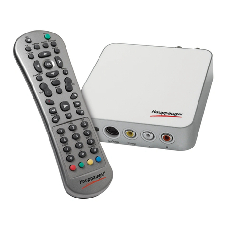 Hauppauge WinTV-HVR-1950 Quick installation guide