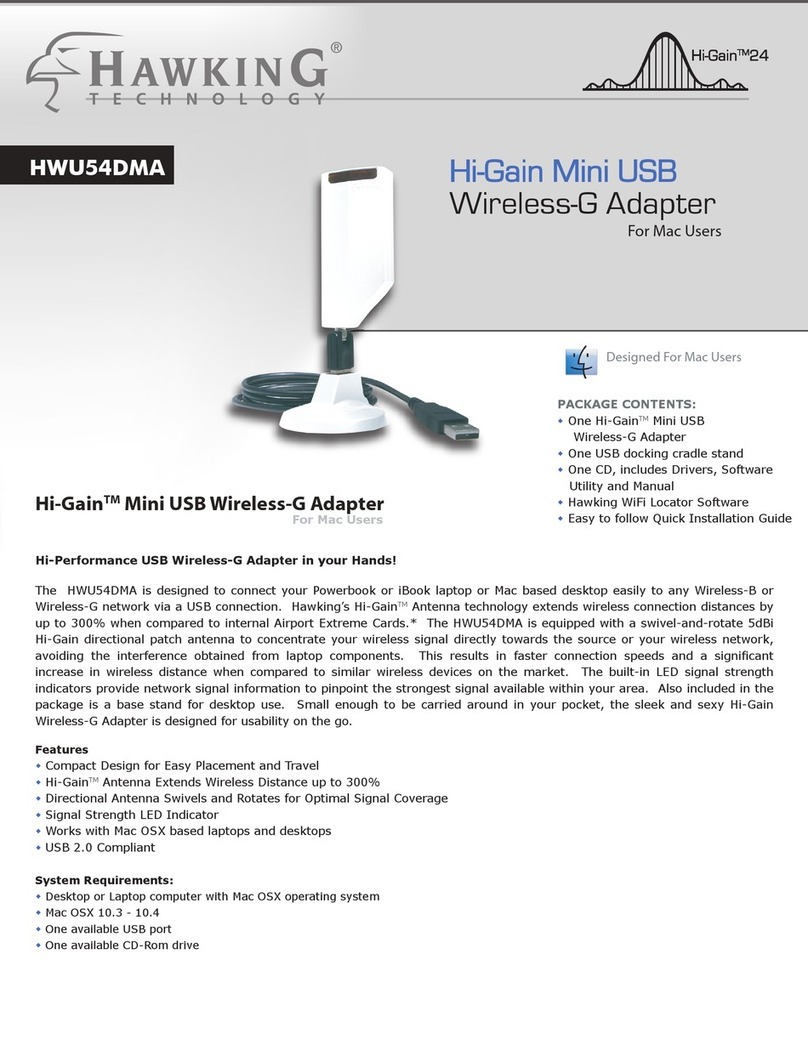 Hawking HWU54DMA User manual