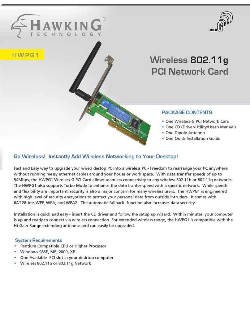 Hawking HWPG1 User manual