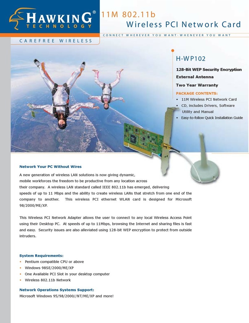 Hawking H-WP102 User manual Hawking H-WP102 User manual