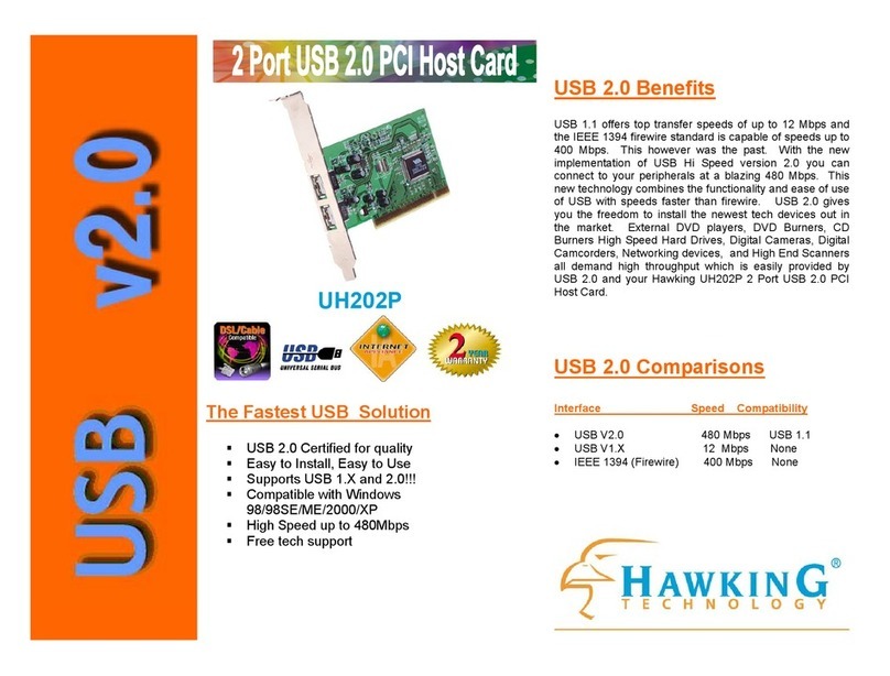 Hawking UH202P Specifications