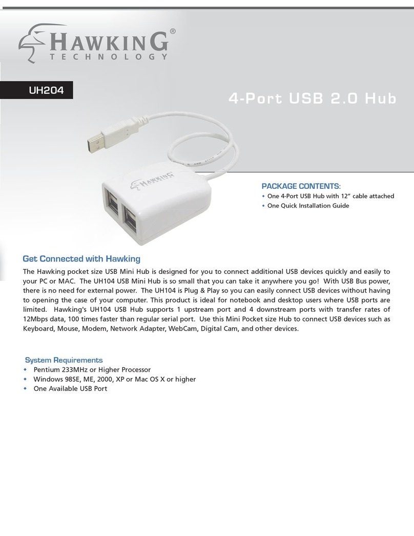 Hawking UH204 User manual