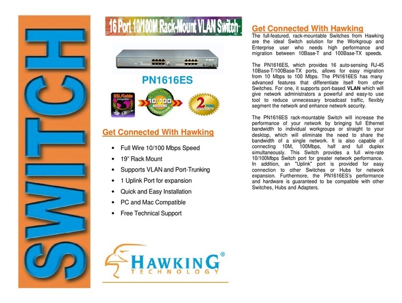 Hawking PN1616ES User manual