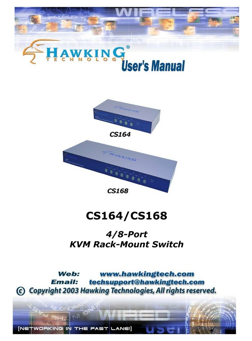 Hawking CS164 User manual