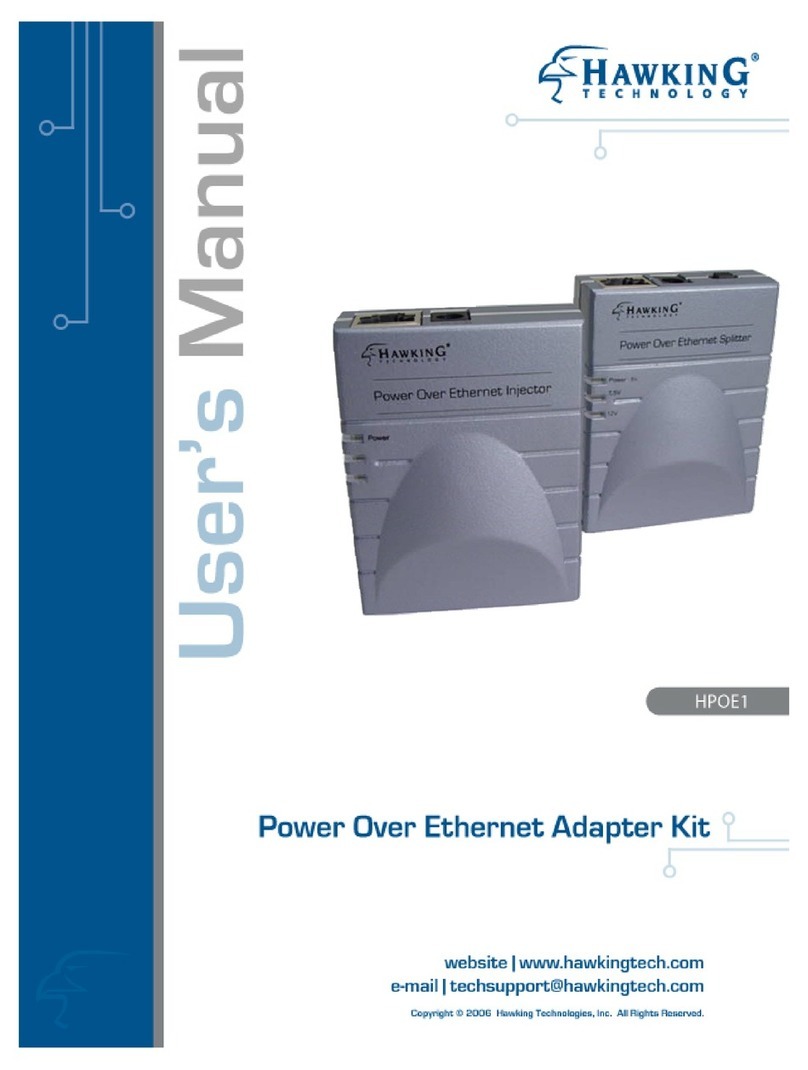 Hawking HPOE1 User manual