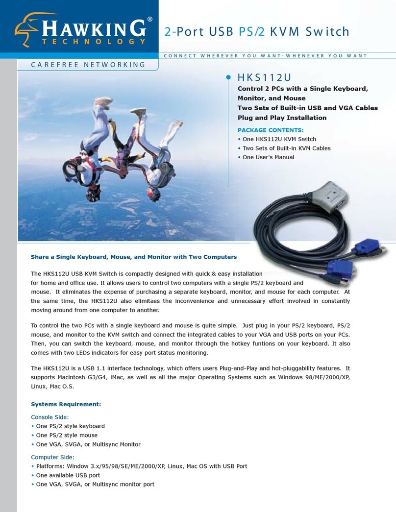 Hawking HKS112U User manual
