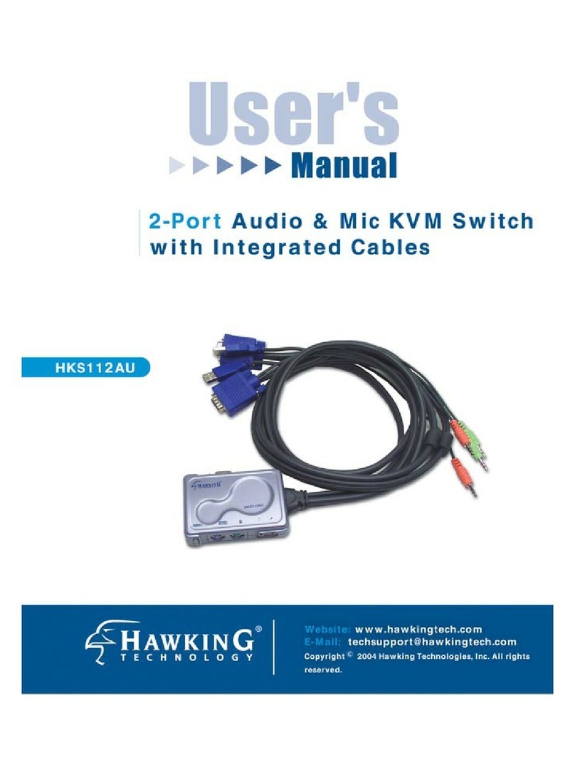 Hawking HKS112AU User manual Hawking HKS112AU User manual