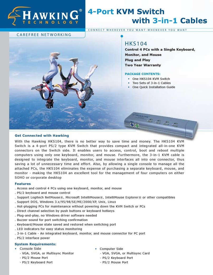 Hawking HKS104 User manual