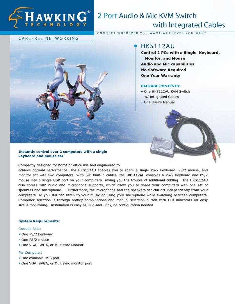 Hawking HKS112AU Specifications