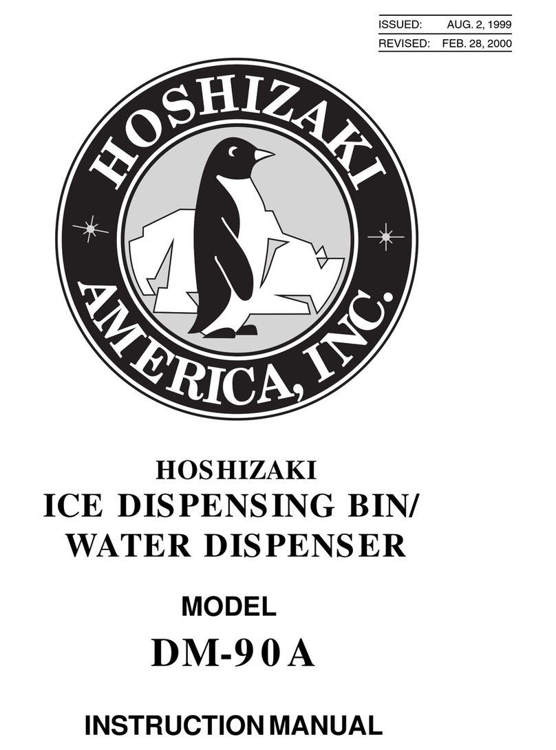Hoshizaki DM-90A instruction manual