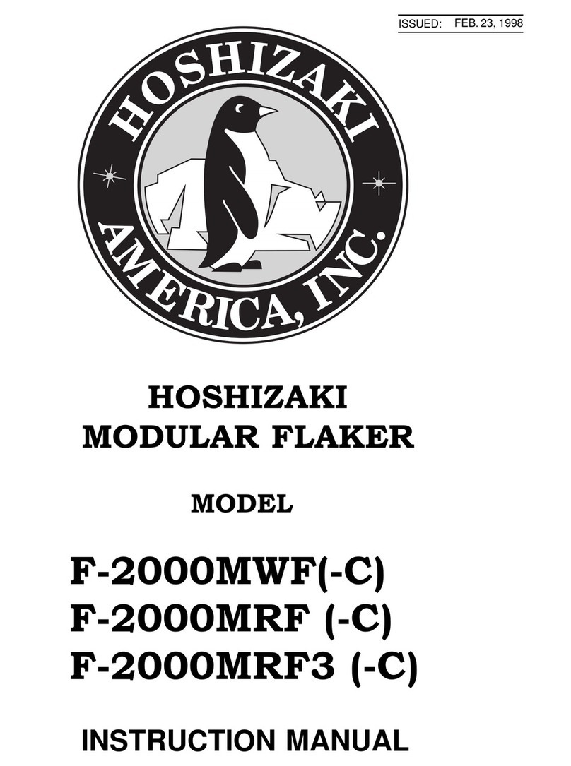 Hoshizaki F-2000MRF instruction manual