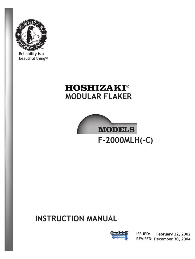Hoshizaki F-2000MLH instruction manual