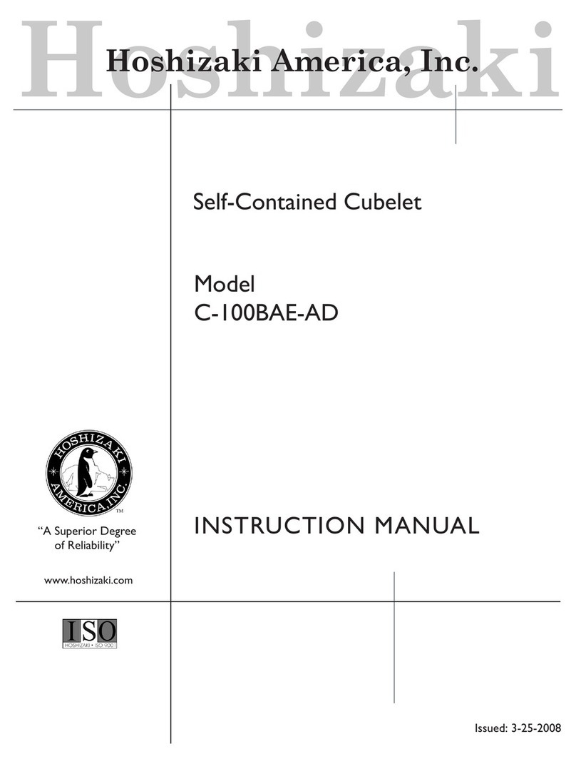 Hoshizaki C-100BAE-AD instruction manual