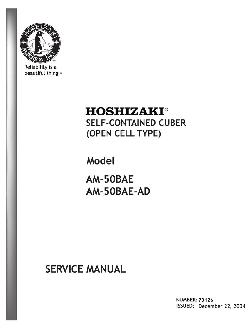 Hoshizaki AM-50BAE Service manual