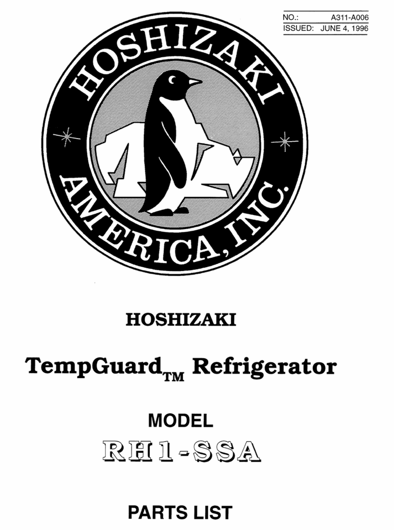 Hoshizaki Temp Guard RH1-SSA Manual