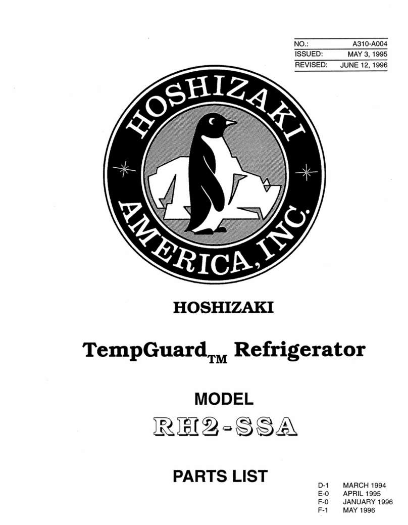 Hoshizaki Temp Guard RH2-SSA Manual