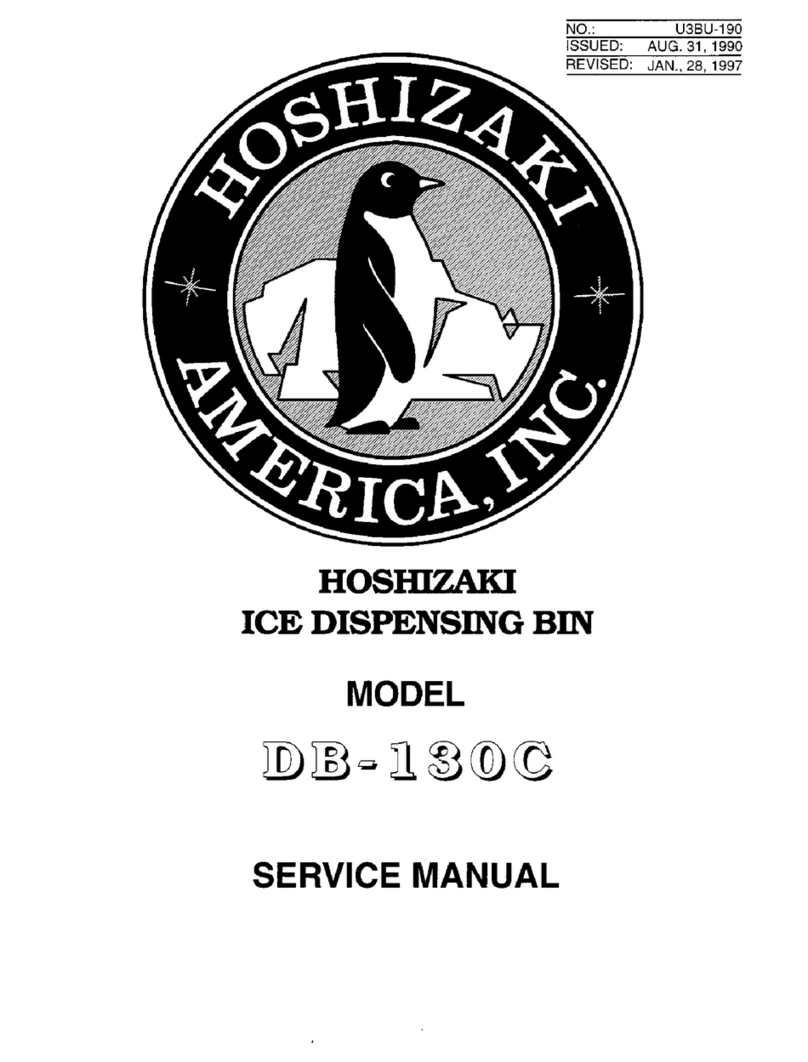 Hoshizaki DB-130C User manual