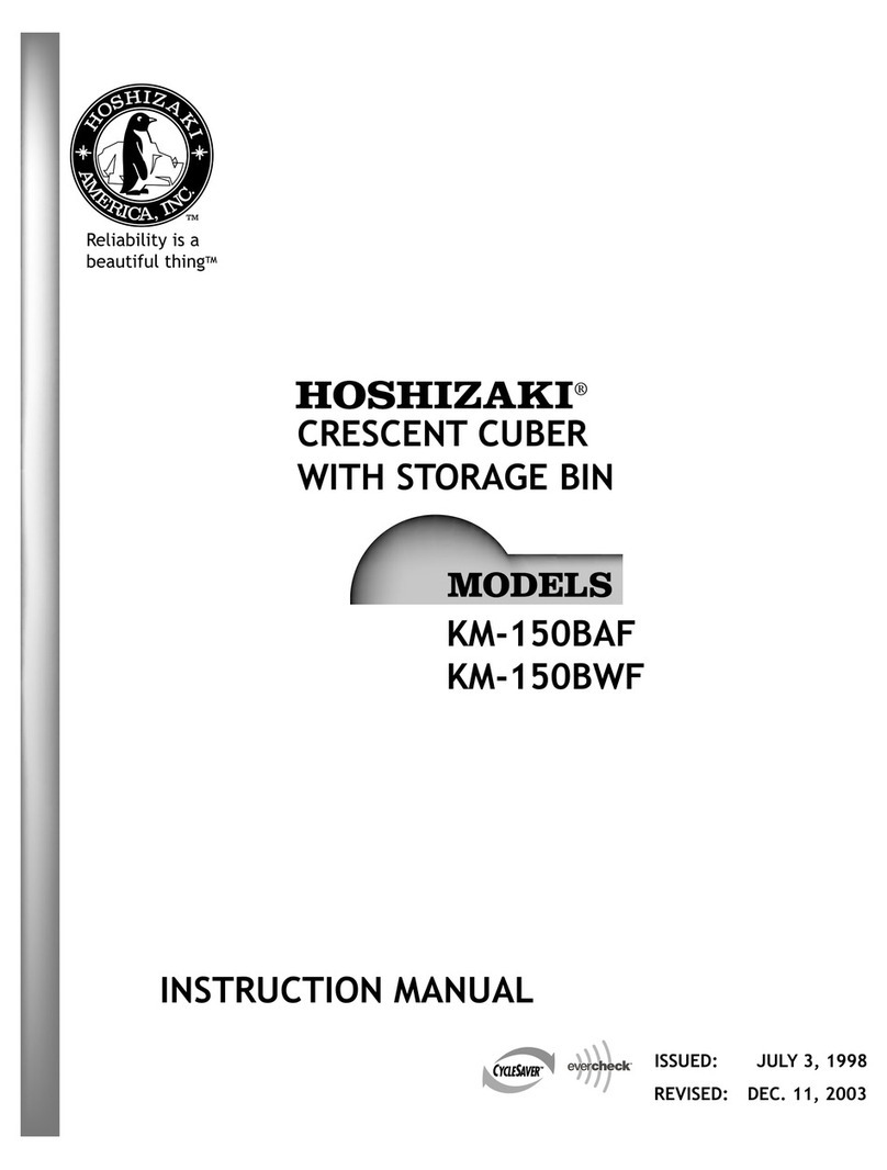 Hoshizaki KM-150BAF instruction manual