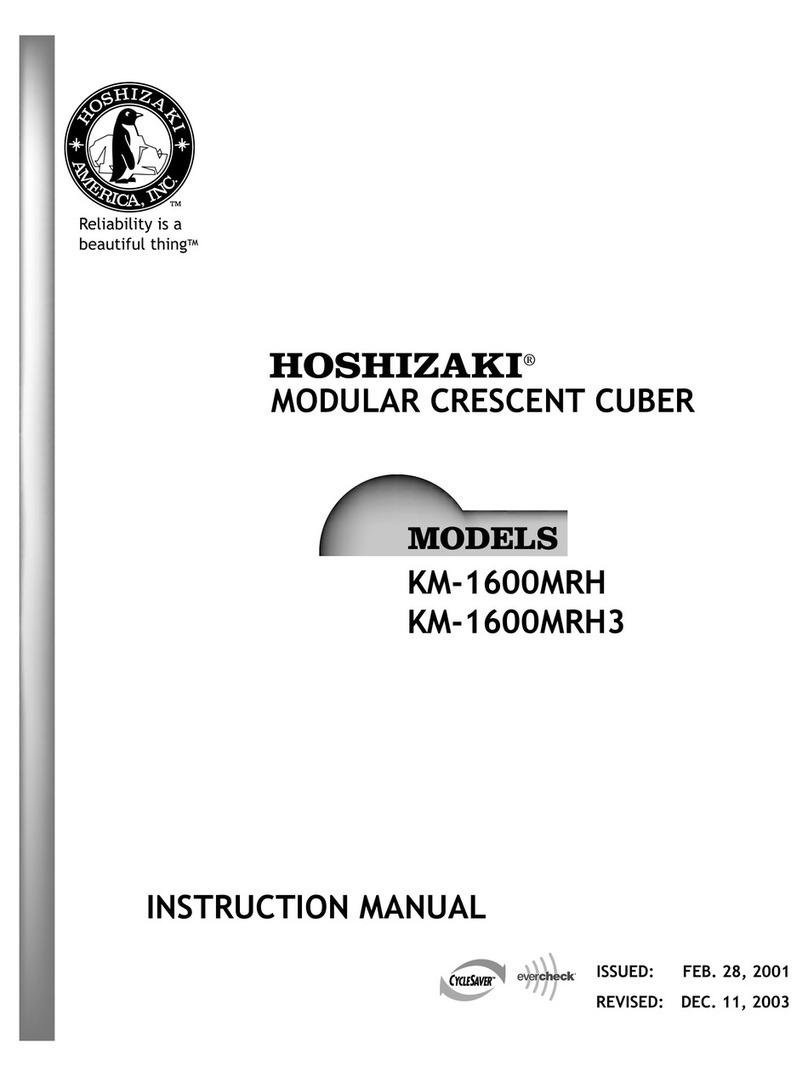 Hoshizaki KM-1600MRH instruction manual