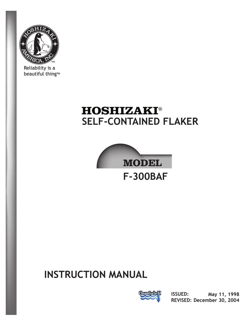 Hoshizaki F-300BAF instruction manual