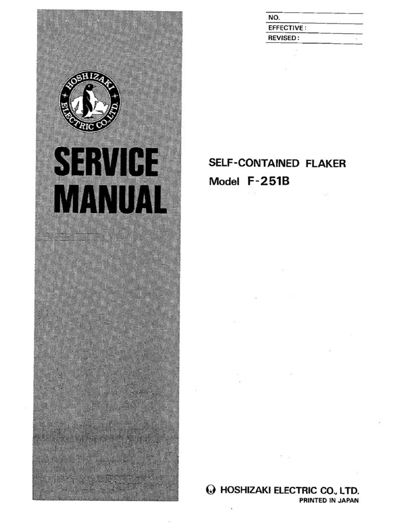 Hoshizaki F-251B Service manual