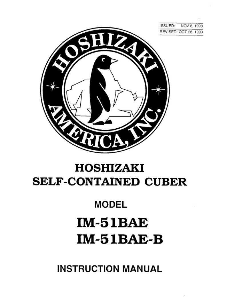 Hoshizaki IM-51BAE instruction manual Hoshizaki IM-51BAE instruction manual