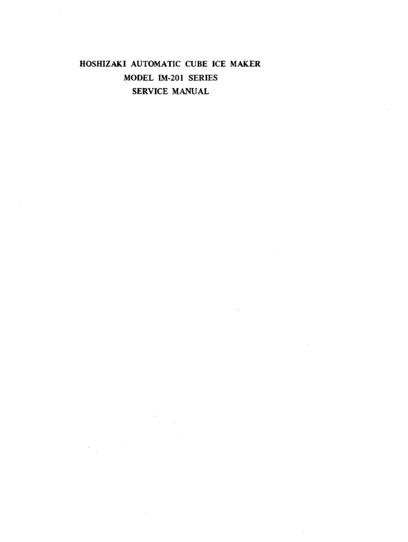 Hoshizaki IM-201-DU Service manual