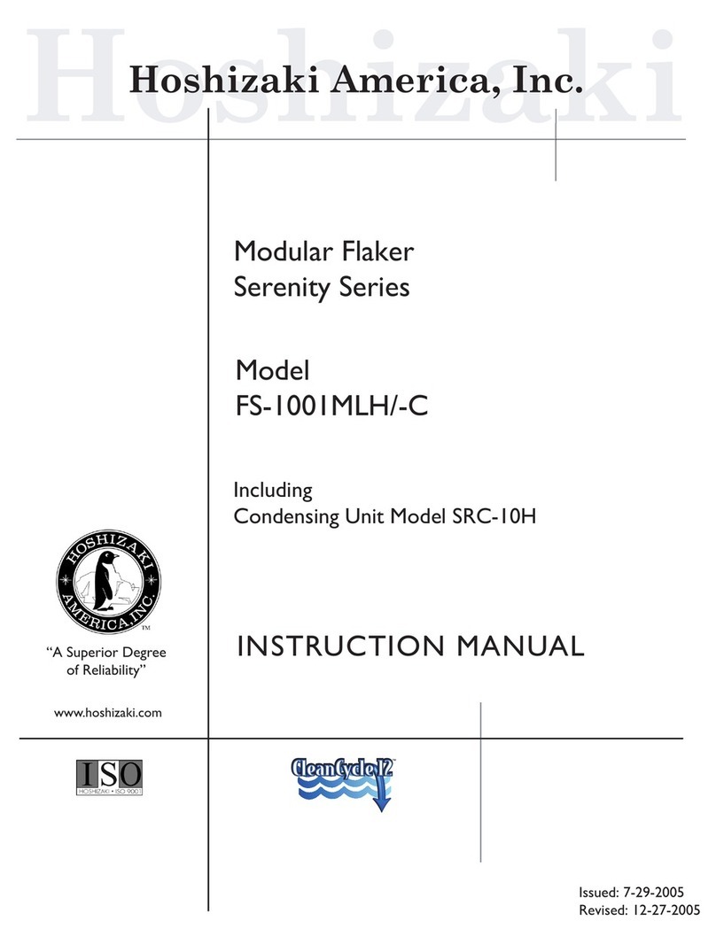 Hoshizaki FS-1001MLH User manual