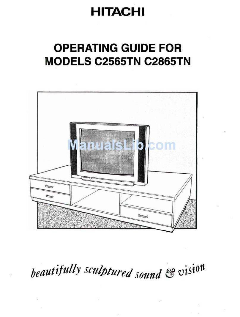 Hitachi C2565TN User manual