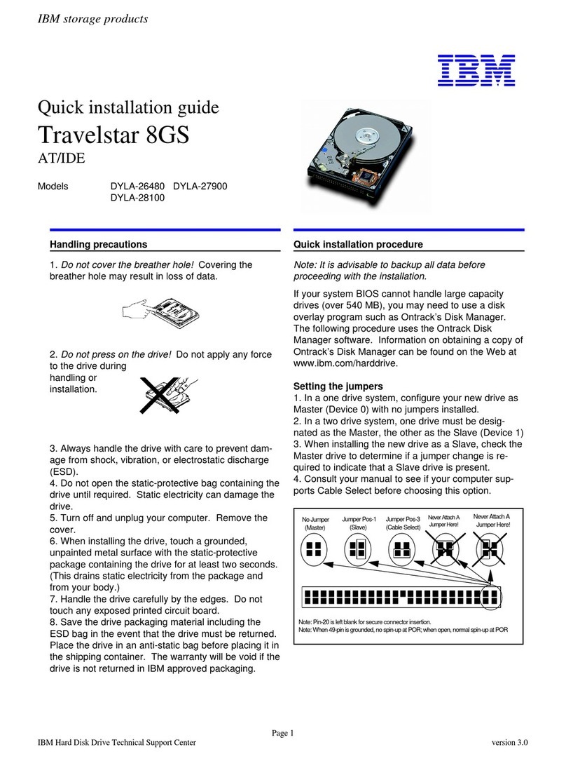 IBM DYLA-26480 User manual