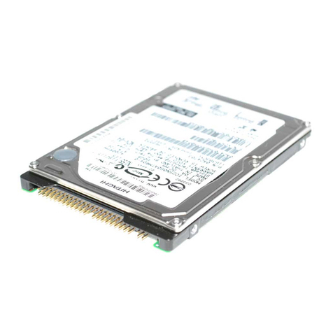 Hitachi Travelstar 5K100 User manual Hitachi Travelstar 5K100 User manual