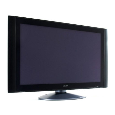 Hitachi 42PD8900TA User manual