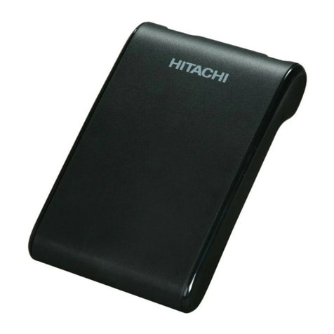 Hitachi X Mobile 250GB User manual Hitachi X Mobile 250GB User manual