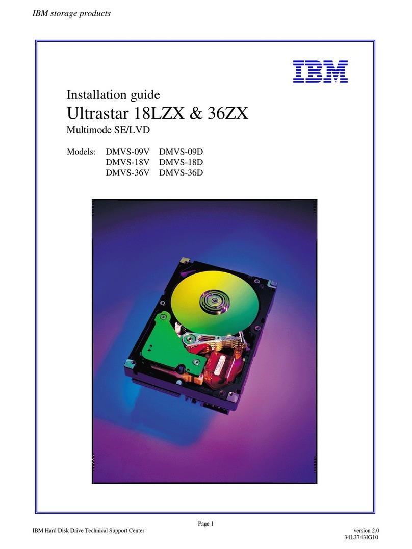 IBM Ultrastar 18LZX User manual