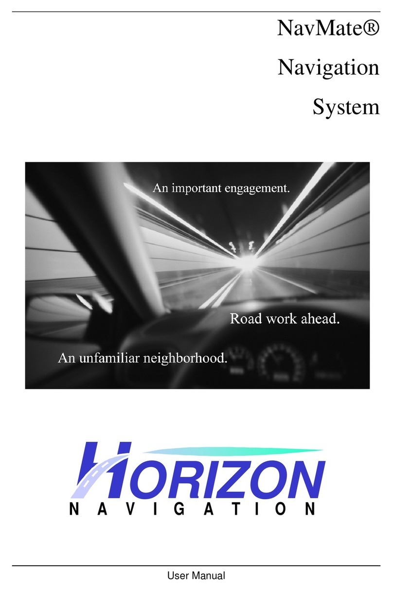 Horizon Navigation NavMate NavMate 2.1 User manual