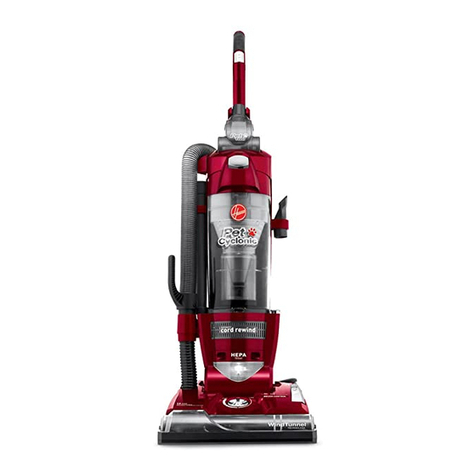 Hoover UH70085 - Pet Cyclonic Bagless Upright... User manual