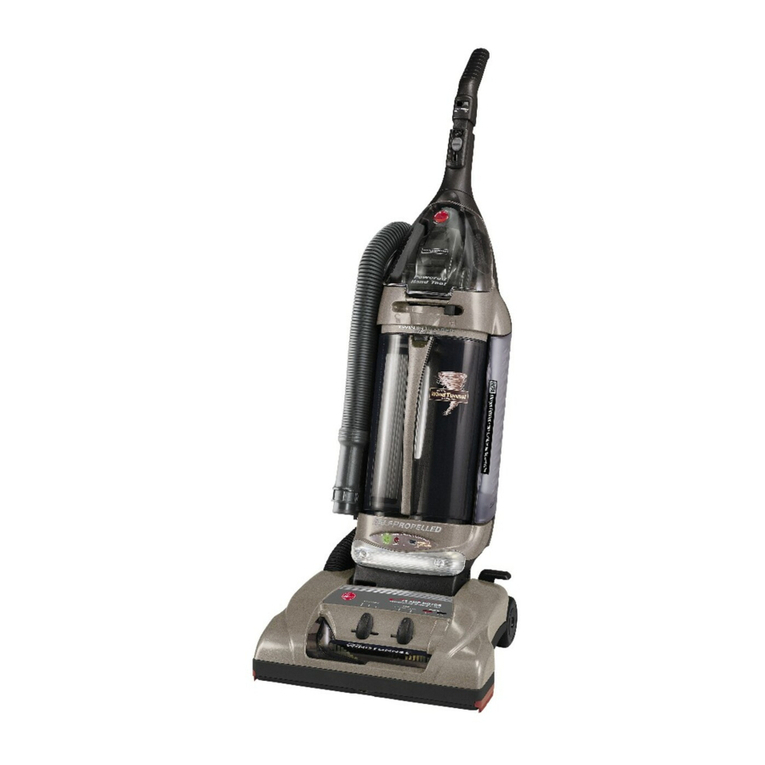 Hoover U6634900 - Self Propelled WindTunnel Bagless Upright... User manual