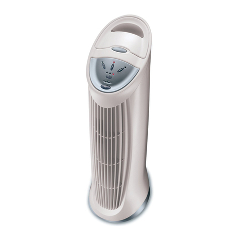 Honeywell HFD-110 - QuietClean Tower Air Purifier User manual