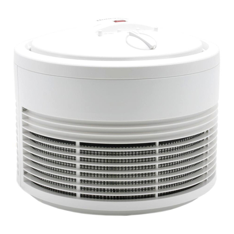 Honeywell 50100 - Enviracaire Air Purifier User manual