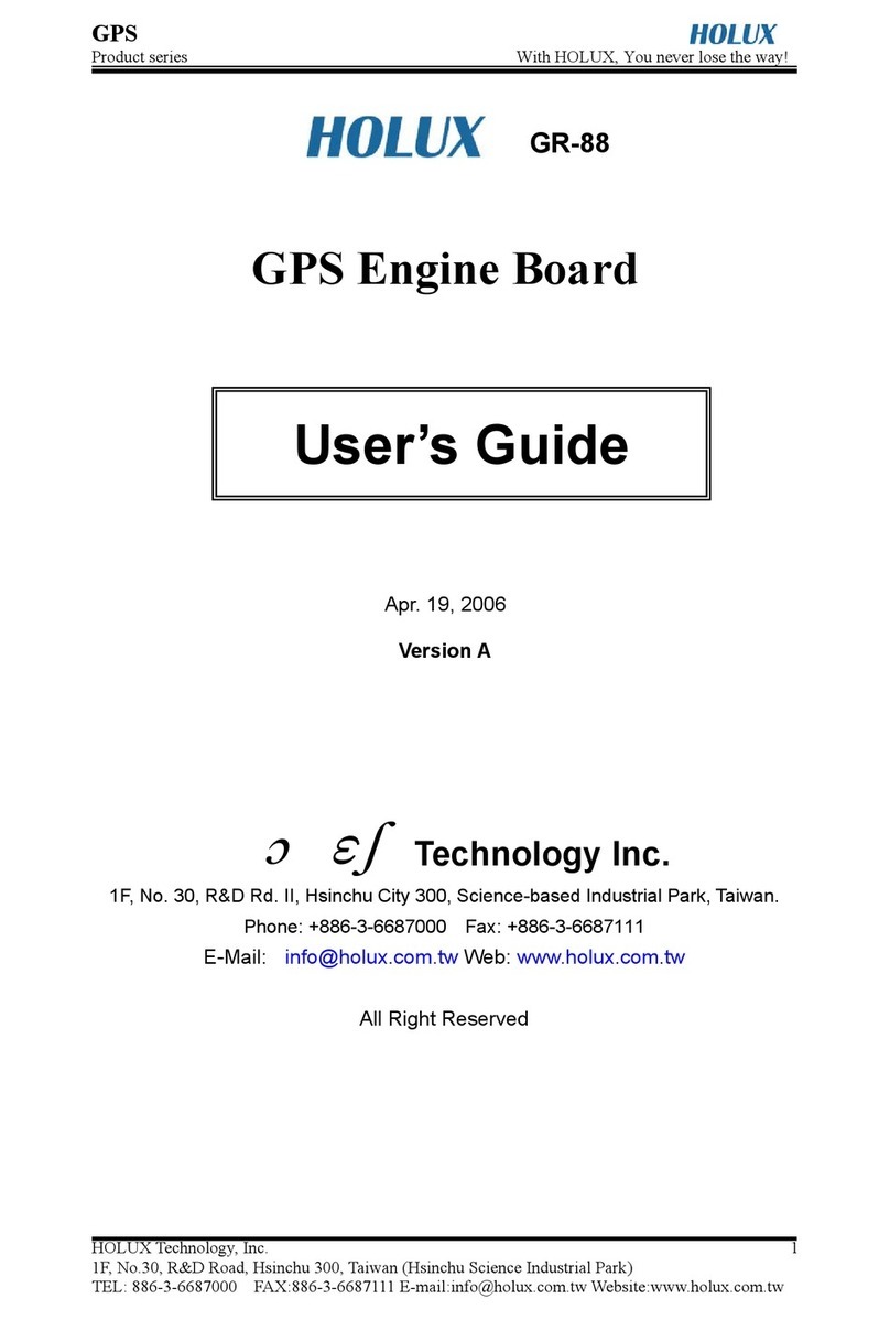 Holux GR-88 User manual Holux GR-88 User manual