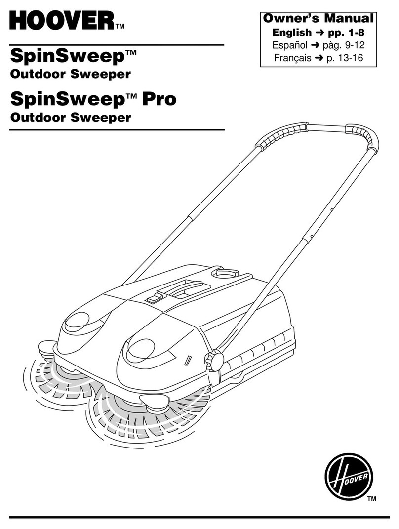 Hoover L1405 User manual