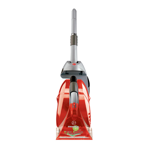 Hoover F5505 - Steam Vac Spot Convertible User manual